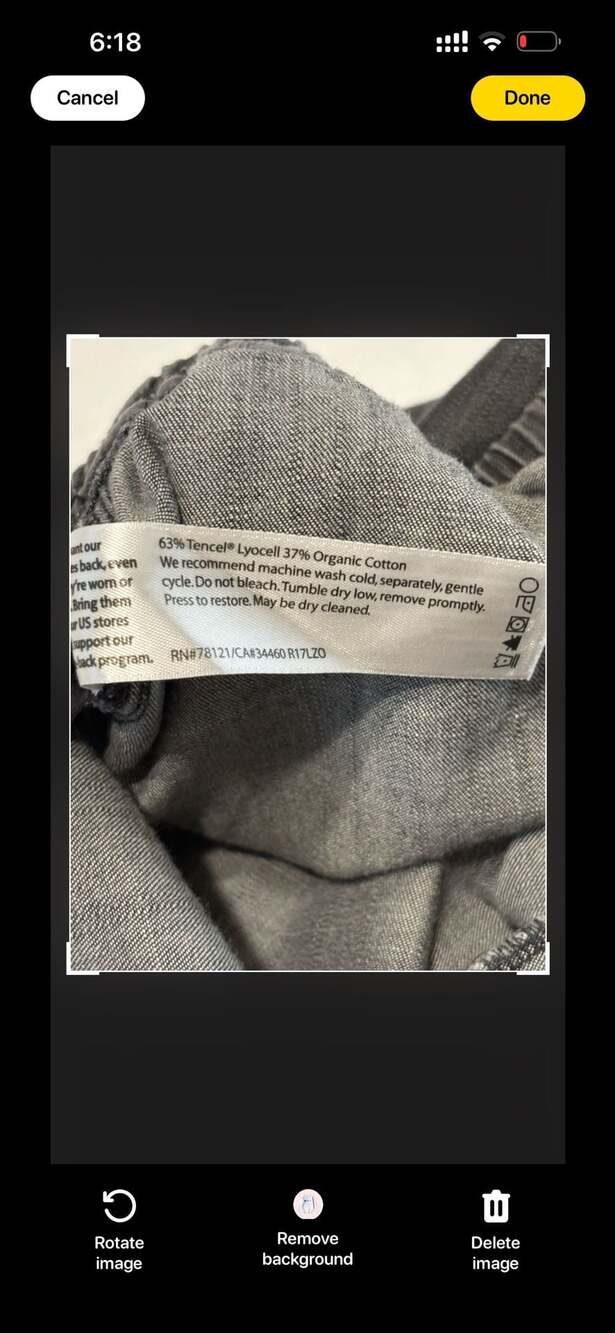 Lafayette 148 New York Women's Gray Herringbone Wide-Leg Trousers #1386 - Picture 7 of 11
